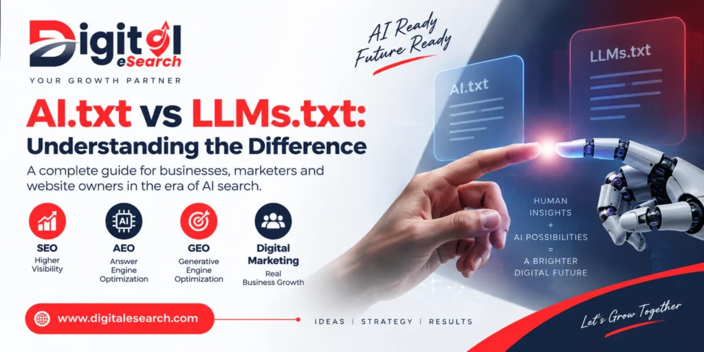 AI.txt vs LLMs.txt Understanding the Difference